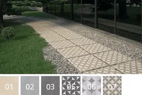 Manhattan Porcelain Paving Tiles Surface 360